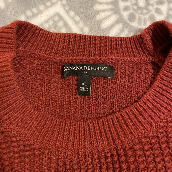 TWO Mens XL Banana Republic sweaters, EUC condition worn like 3 times each - Picture 8 of 12